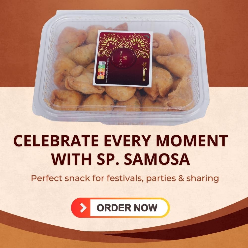 MODISON SP Samosa Indian Snacks Chatpata Spicy 180g