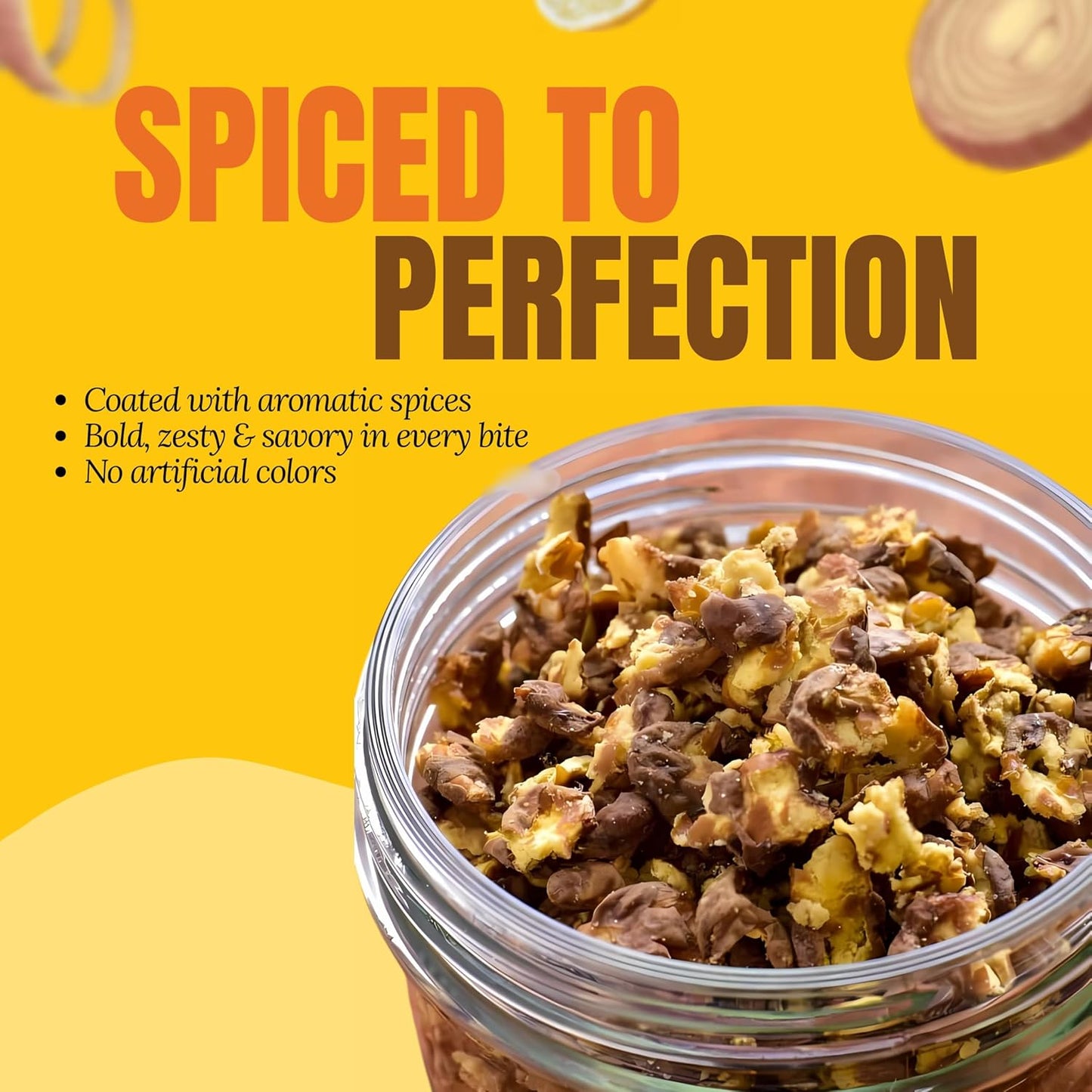 MODISON Chana Chapta Healthy Snacks Spicy Chickpeas 180g